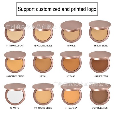 现货中性无logo粉饼 控油定妆Compact Powder修容粉饼跨境美妆图4