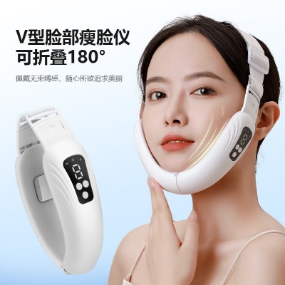 EMS微电流瘦脸仪美容仪小V脸绷带双下巴提拉紧致脸部面部按摩器图5