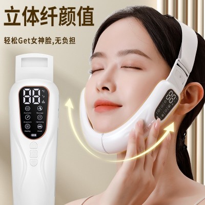 跨境EMS微电流瘦脸仪提拉紧致双下巴多功能迷你低频脉冲理疗仪图5