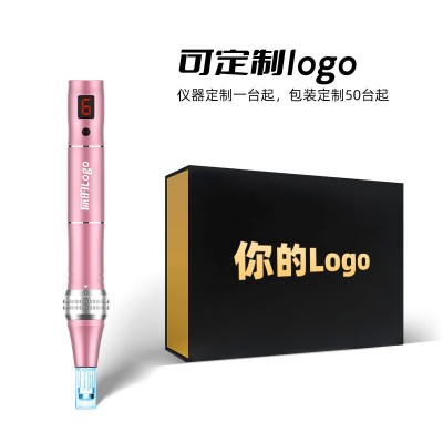 跨境纳米微晶导入仪家用L6彩光电动微针笔补水精华导入一件代发图3