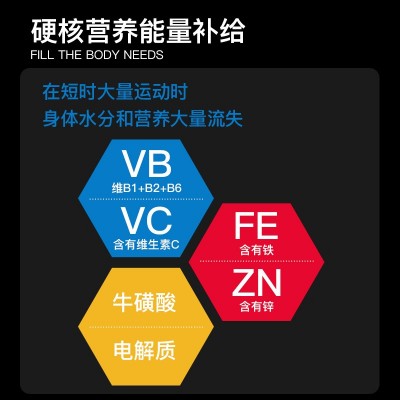 现货优信运动营养泡腾片电解质泡腾片维生素运动电解质泡腾片图4