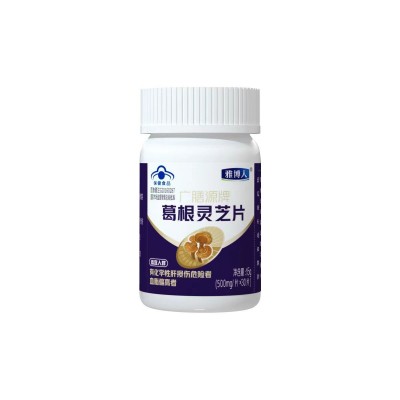 葛根灵芝片（带防伪码）雅博人李时珍广膳源牌一件代发图4