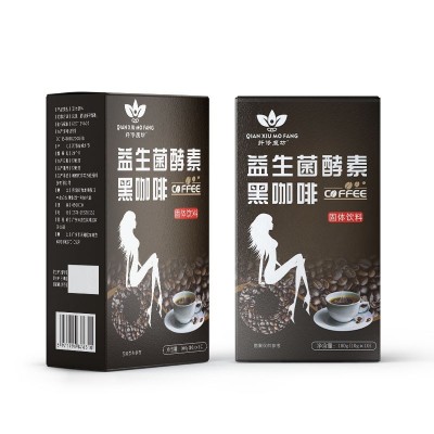 益生菌酵素黑咖啡速溶咖啡粉贴牌定制黑咖啡直播黑咖啡抖快代发图5