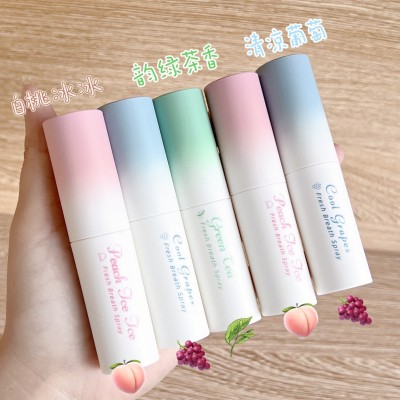 正品益生菌口腔喷雾薄荷清新口气持久口臭便携式旋转口喷清新剂图3