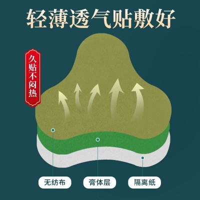 仲汉方艾草颈椎贴膝盖贴腰椎贴通用艾灸贴艾叶发热关节贴厂家批发图4