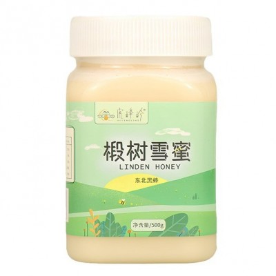 虎峰岭原产蜂蜜东北黑蜂椴树蜜结晶蜜500g量大现货OE M定 制批发