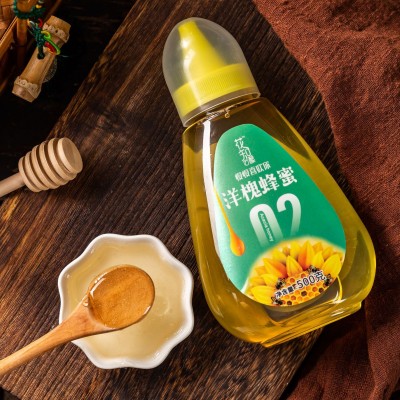 延安严选蜜源农家自产500g瓶装新鲜原蜜水白透亮浓稠液态槐花蜂蜜图3