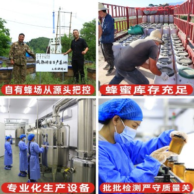 海南火山口290克小罐原蜜蜂糖自然酿造封盖成熟粘稠液态荔枝蜂蜜图4