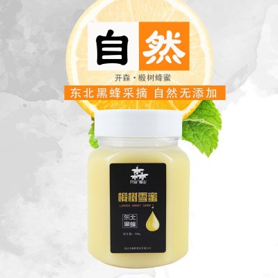 开森蜂业 东北特产 椴树雪蜜 椴树蜜蜂蜜 结晶蜜 自产原蜜500g图2
