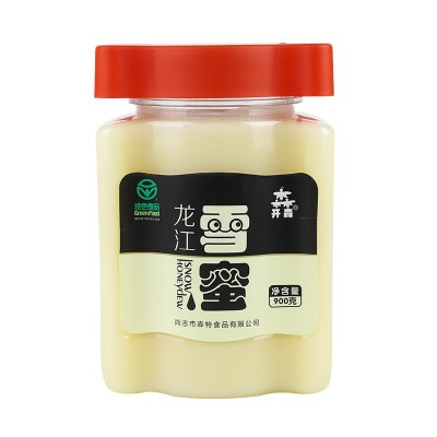 雪蜜批发 900g龙江雪蜜 东北黑蜂 淘宝代发 开森蜂蜜图5