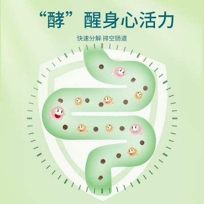 素纤纯植物发酵酵素代餐谷物固体饮料酵素益生菌代餐粉图3