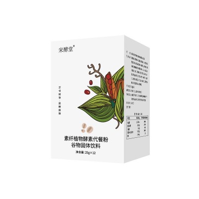 素纤纯植物发酵酵素代餐谷物固体饮料酵素益生菌代餐粉图5