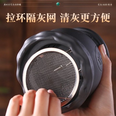 火龙罐中医专用罐砭石艾灸刮痧罐艾灸盒艾灸仪艾灸器具图5