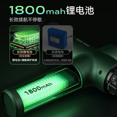 严选奥克斯筋膜枪按摩器液晶屏颈膜抢电动肌肉放松按摩器智能批发图3