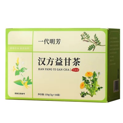汉方益甘茶金银花菊花枸杞决明子茶蒲公英菊花决明子甘草栀子茶图5