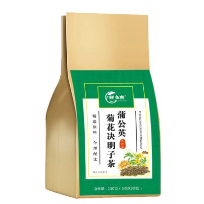 鲜多康蒲公英决明子茶熬夜加班菊花枸杞茶袋泡茶150g批发代发O EM图5