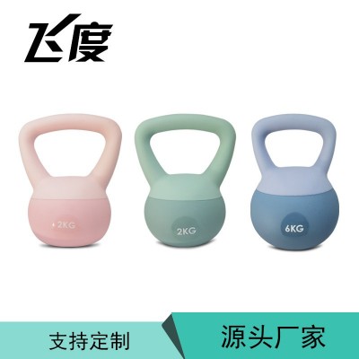 跨境新款PVC软壶铃女士家用健身软哑铃手臂男士提壶深蹲力量训练图4