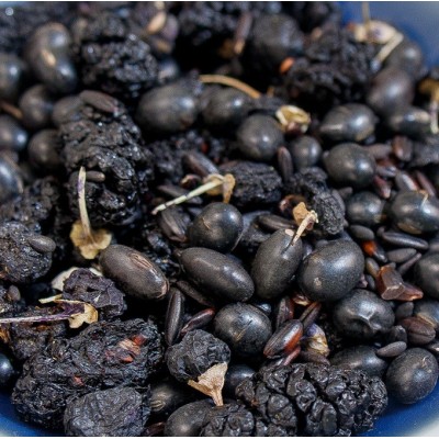 桑葚五黑茶黑芝麻黑枸杞黑米蓝莓茶代用茶养生茶批发零售量大价优图2