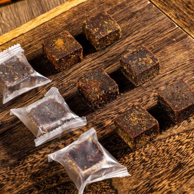 南京同仁堂红糖姜茶枣茶大姨妈原味甘蔗红糖块独立包装200g瓶装图3
