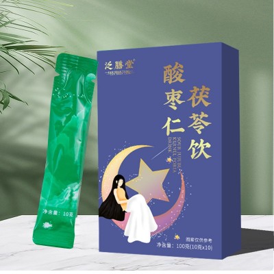 泛膳堂酸枣仁茯苓饮100g植物饮品独立小包装批发代加 工OE M定 制图2