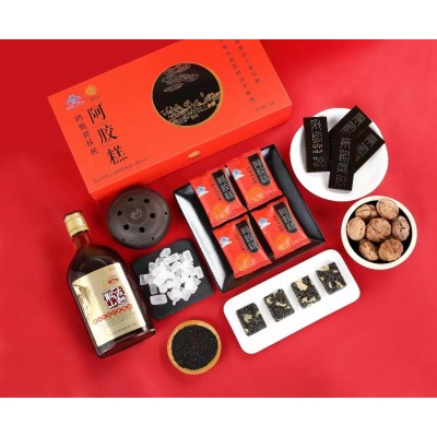 东阿东韵阿胶糕礼盒 工厂现货阿胶固元糕阿胶块阿胶膏饮品套装图4