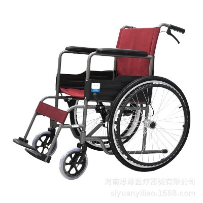 星宇河轮椅轻便折叠软座残疾助力车家用便携手推车代步车厂家直销图5