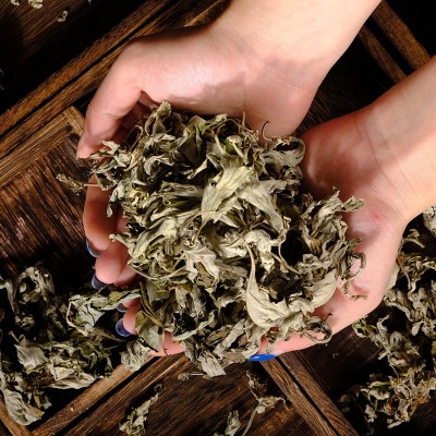 蕲春三年陈端午艾叶干艾草无梗野生泡脚药包散装足浴包中草药批发图4