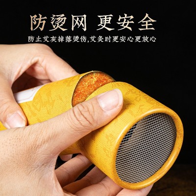 7cm粗艾条 加粗大炮灸石臼艾绒卷制艾灸馆家用南阳药益宝厂家批发图3