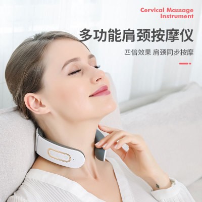 颈椎按摩器肩颈家用电动按摩仪多功能护颈仪脖子按摩器智能理疗仪图4