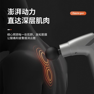 筋膜枪跨境专供按摩枪智能电动筋膜仪迷你肌肉放松颈椎神器源头厂图2