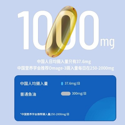 厂家现货DHA鱼油凝胶糖果批发无蔗糖型60粒/瓶DHA深海鱼油软胶囊图4