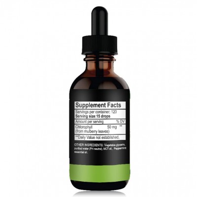 现货60ml叶绿素滴剂 原味 跨境 Chlorophyll Liquid Drops 饮料图4