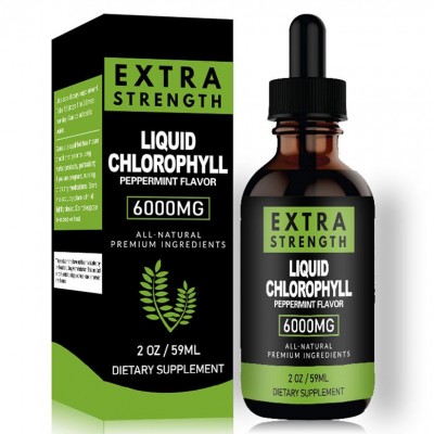 现货60ml叶绿素滴剂 原味 跨境 Chlorophyll Liquid Drops 饮料图5