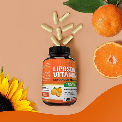 跨境热卖品脂质体维生素C胶囊Liposomal vitamin源头厂家支持OE M图3