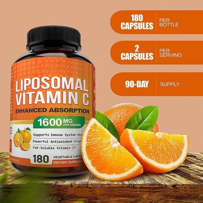 跨境热卖品脂质体维生素C胶囊Liposomal vitamin源头厂家支持OE M图4