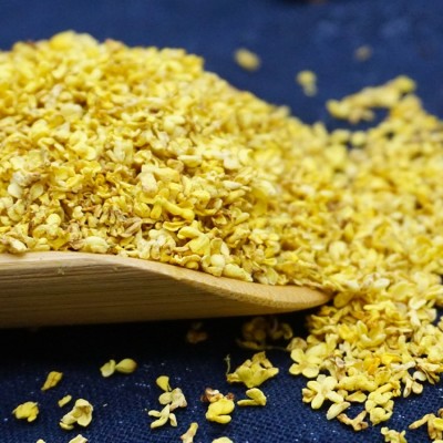 金之粟厂家批发新货花草茶桂林金桂花茶桂花干不硫熏脱水桂花图3