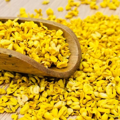 金之粟冻干桂花厂家直供桂林新货金桂花干桂花茶干桂花脱水桂花图3