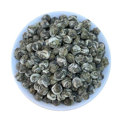 新茶广西横县茉莉花茶 茉莉龙珠 浓香型花茶叶绣球散装批发白龙珠图5