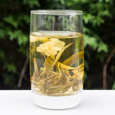 茉莉花新茶 广西横县茉莉曲螺花茶 茉莉玉螺王 浓香型茉莉绿茶图2