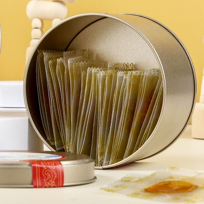 祖医铺子人参蜜片 铁盒装65g 即食，泡茶，熬汤 源头厂家量大价优图4