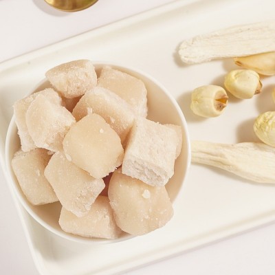七白糕250克瓶装传统糕点莲子银耳杏仁山药藕粉即食糕网红款代发图2