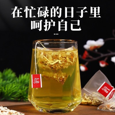 五指毛桃茯苓茶 三角包代用茶工厂批发薏苡仁苦荞茯 苓茶图2