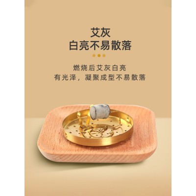 厂家批发五年陈艾柱散装54粒家用艾条艾柱手工黄金艾绒艾灸柱代发图4