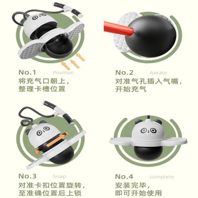 跳跳球儿童玩具弹力球幼儿园弹跳球弹力蹦大人健身用平衡 蹦蹦球图3