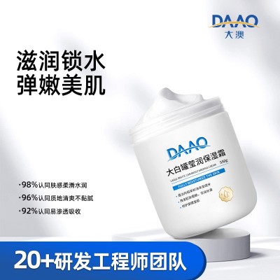 定制大白罐莹润保湿身体乳 敏肌滋润保湿不油腻留香身体霜OEM贴牌图2
