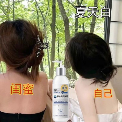 FELEE/斐丽美白身体乳嫩白体膜保湿补水乳沐浴露抖音爆款一件代发图2