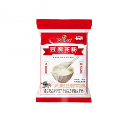 豆花粉100g豆腐花粉家用自制豆腐脑冷热双吃豆腐脑粉商用批发代发图4