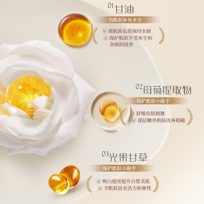 后美博士果酸焕靓香氛身体乳喷雾精华油150ml保湿滋润秋冬补水持图4