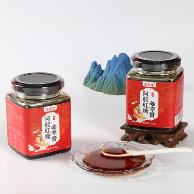 红糖姜枣膏 八珍膏人参红枣桂圆枸杞膏源头厂家批发一件代发图4