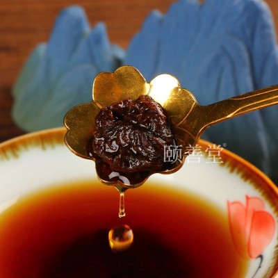 玉灵膏 西洋参玉灵膏桂圆龙眼肉西洋参久蒸女性滋补膏滋厂家批发图4